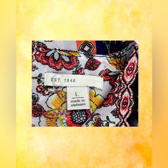 EUC EST. 1946 Cami top size large boho - Picture 5 of 5